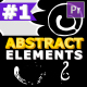 Cartoon Abstract Elements | Premiere Pro MOGRT - VideoHive Item for Sale