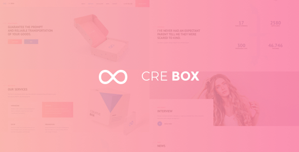 Crebox – One Page Cargo Sketch Template