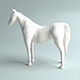 Low-poly Horse base model - 3DOcean Item for Sale