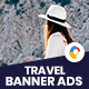 Travel HTML5 Animate Banner Ads- Google Web Design M1