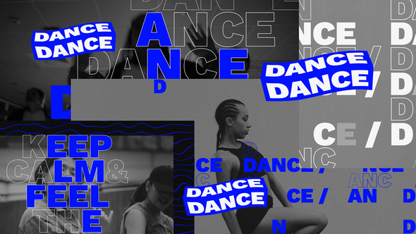 Dance Typography Opener