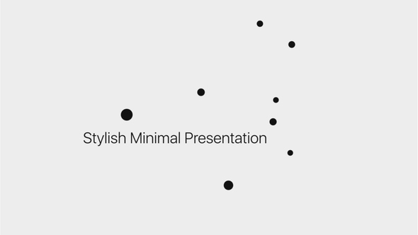 Stylish Minimal Presentation