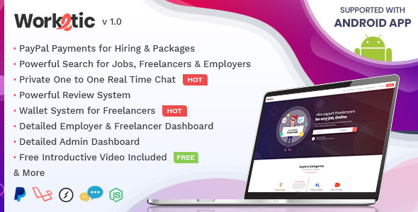 Worketic - Market Place for Freelancers
