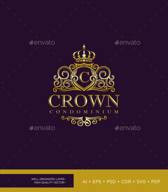 Elegant Crown Logo