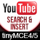 TinyMCE 4 ,5 and 6 plugin Youtube search and insert - CodeCanyon Item for Sale