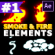 Smoke And Fire Elements | After Effects - VideoHive Item for Sale
