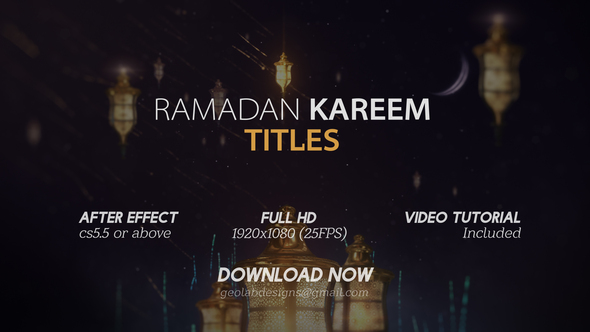 Ramadan Kareem Titles alt