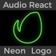 Neon Sound Logo (Audio React) - VideoHive Item for Sale