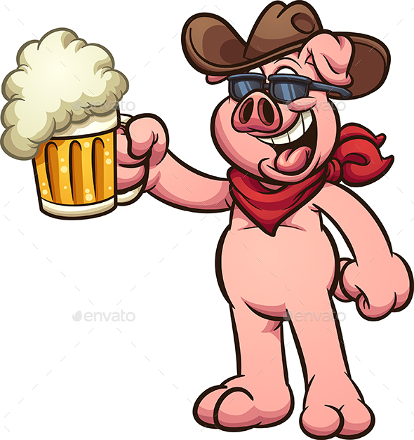Cowboy Pig