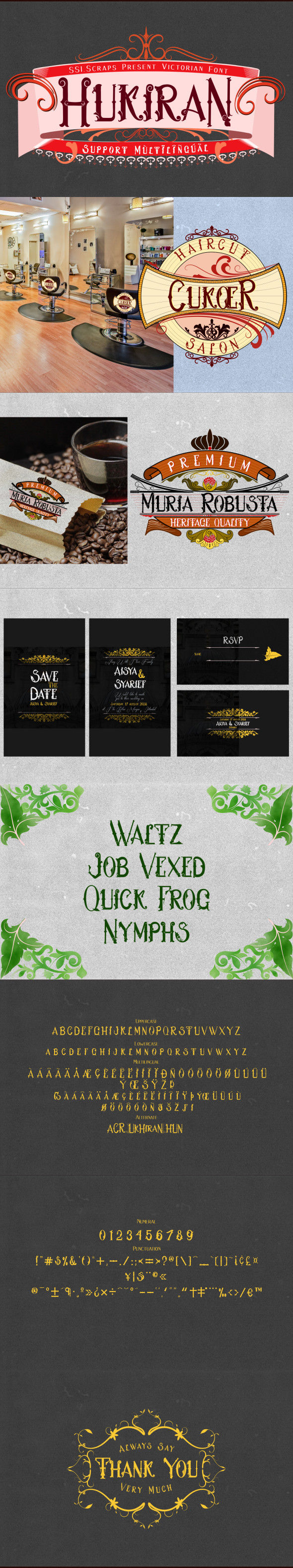 Carve Fonts From Graphicriver