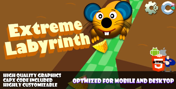 Extreme Labyrinth (C2,C3,HTML5) Game