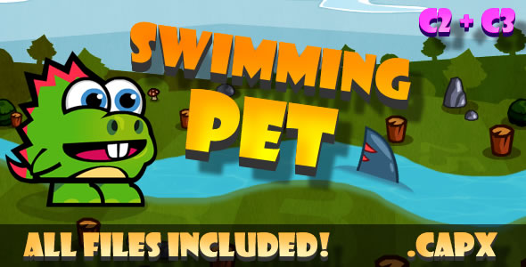 Swimming Pet (C2,C3,HTML5) Game