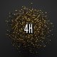 Gold Atom Array - VideoHive Item for Sale