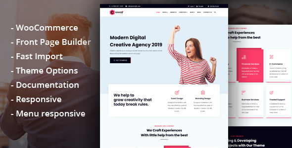 Creway - Creative Agency & Corporate WordPress Theme