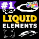 Abstract Liquid Elements | FCPX - VideoHive Item for Sale