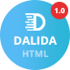 Dalida - Creative Multi-Purpose HTML Template - ThemeForest Item for Sale