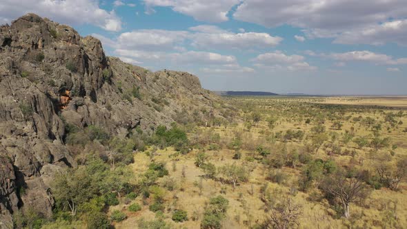 Bandilngan (Windjana Gorge) National Park Gibb River Western Australia 4K Aerial Drone