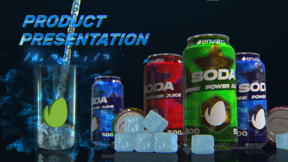Soda Commercial\Can and Bottle