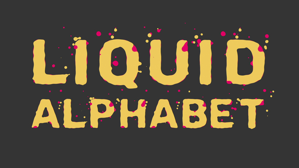 Liquid Alphabet