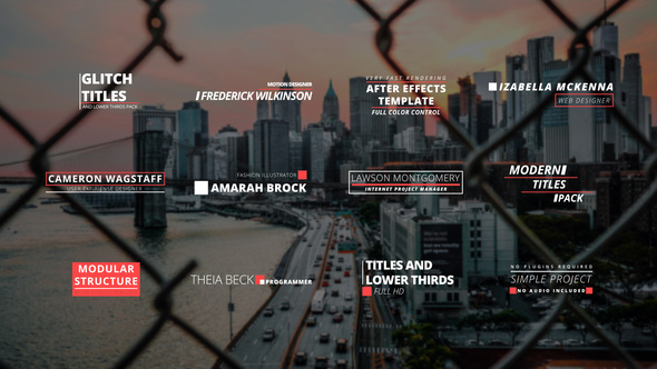 Glitch Titles & Lower Thirds alt