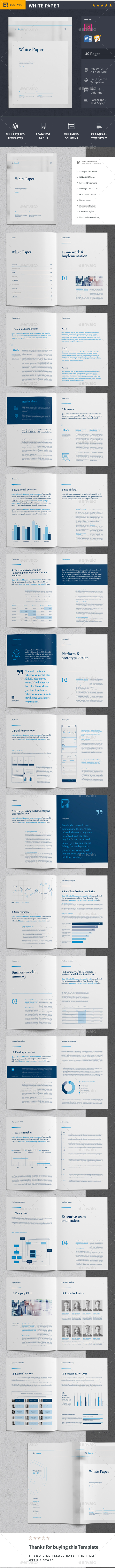 White Paper Graphics Designs Templates From Graphicriver