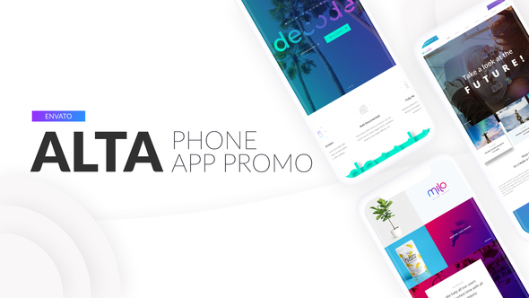 Alta- Phone App Promo