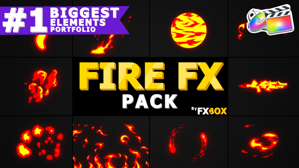 Cartoon Fire FX | FCPX