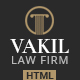 VAKIL - Lawyers Attorneys and Law Firm HTML Template - ThemeForest Item for Sale