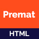 Premat - Product Landing Page - ThemeForest Item for Sale