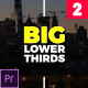 Big Lower Thirds & Titles 2 // MOGRT - VideoHive Item for Sale