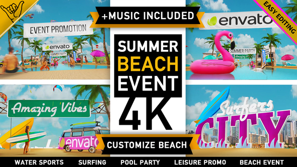 Summer Beach - Holiday Resort Party Event