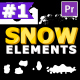 Cartoon Snow Elements | Premiere Pro MOGRT - VideoHive Item for Sale
