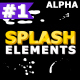 Splash Animated Elements | Motion Graphics Pack - VideoHive Item for Sale