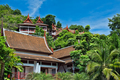 Thai Villa in the jungle against the sky - PhotoDune Item for Sale
