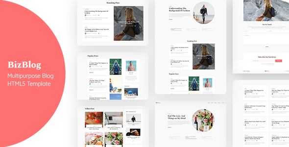 Bizblog | Multipurpose Personal Blog HTML5 Template