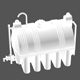 Horizontal Storage Tank 3000 l - 3DOcean Item for Sale