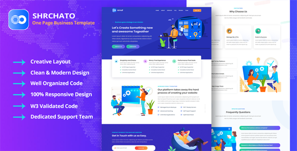 Shrchato - Business Corporate & Startup Agency Template