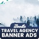 Travel Agency Banners Ad D85 - GWD & PSD - CodeCanyon Item for Sale