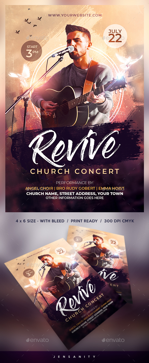 Church Concert Flyer