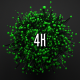 Green Atom Array - VideoHive Item for Sale