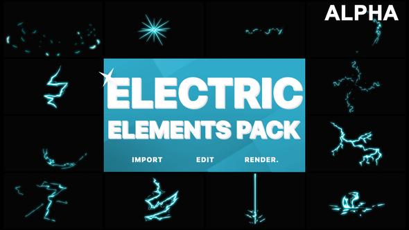 Electric Elements | Motion Graphics Pack