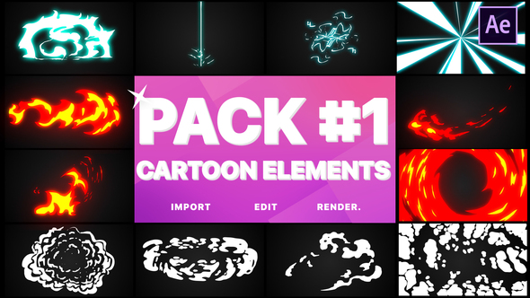 Flash FX Elements Pack 01 | After Effects