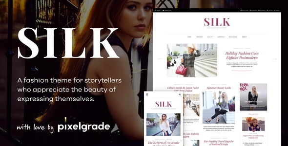 Silk - A Fashion Blogging WordPress Theme