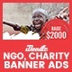 C33 - NGO, Charity HTML5 Ad - GWD & PSD - CodeCanyon Item for Sale