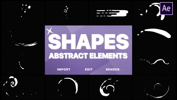 Funny Abstract Shapes | After Effects