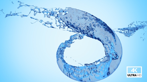 Vortex Splash Of Blue Water V13 alt