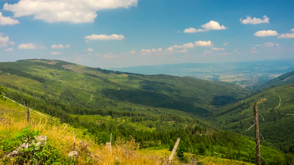 Pieniny Mountains.