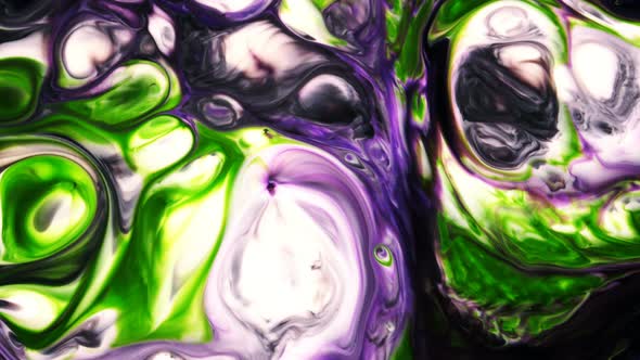 Abstract Art Ink Paint Spread Explode Background