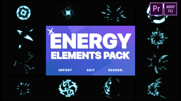 Energy Elements | Premiere Pro MOGRT