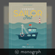 Summer Sailor Fest Flyer - GraphicRiver Item for Sale
